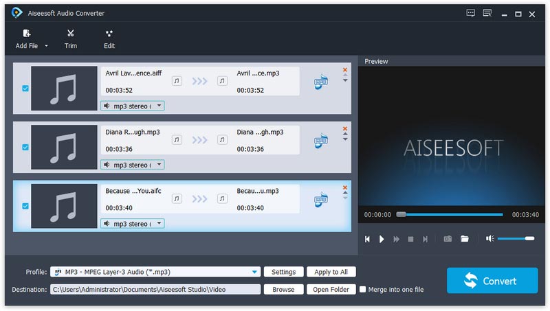 Aiseesoft Audio Converter review