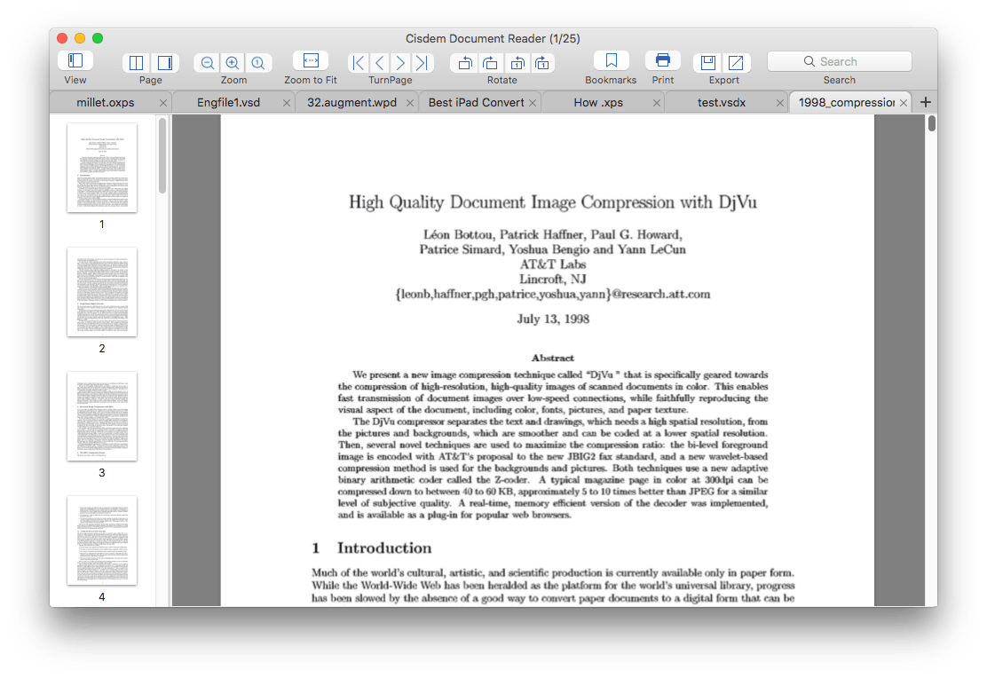 Cisdem Document Reader review